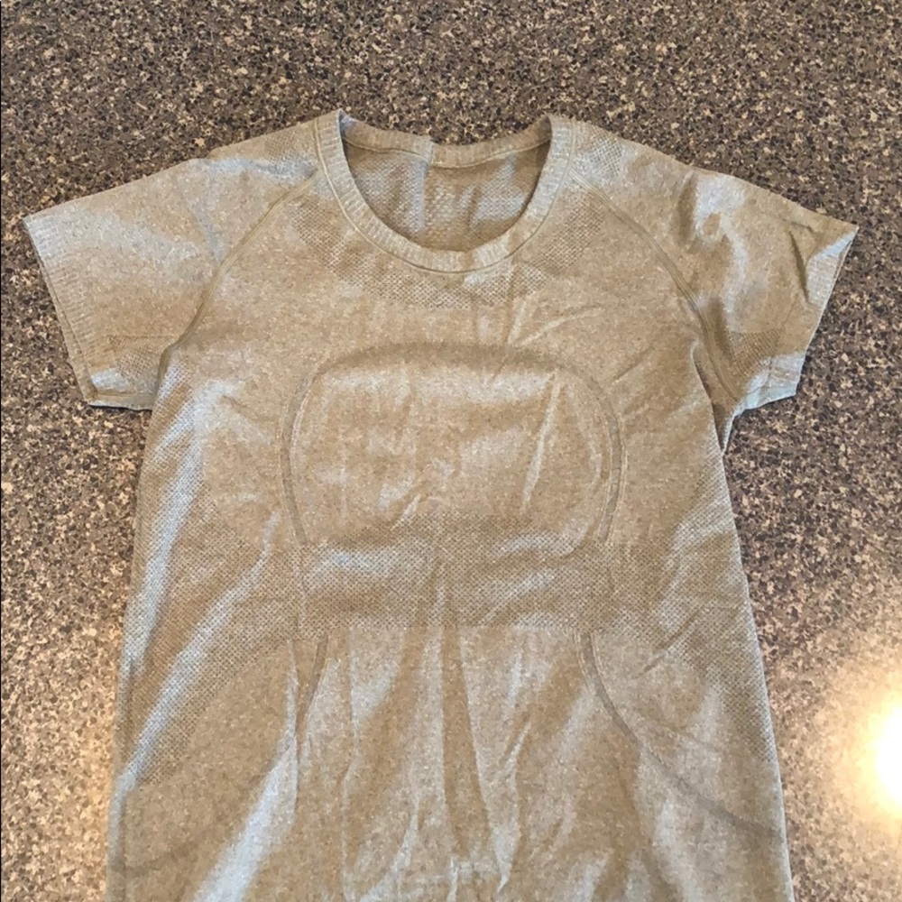 LULULEMON Army Green Swiftly Short Sleeve